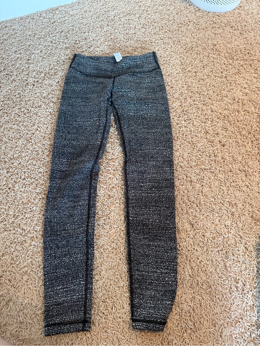 Ivivva Heathered Black Stretchy Jeggings